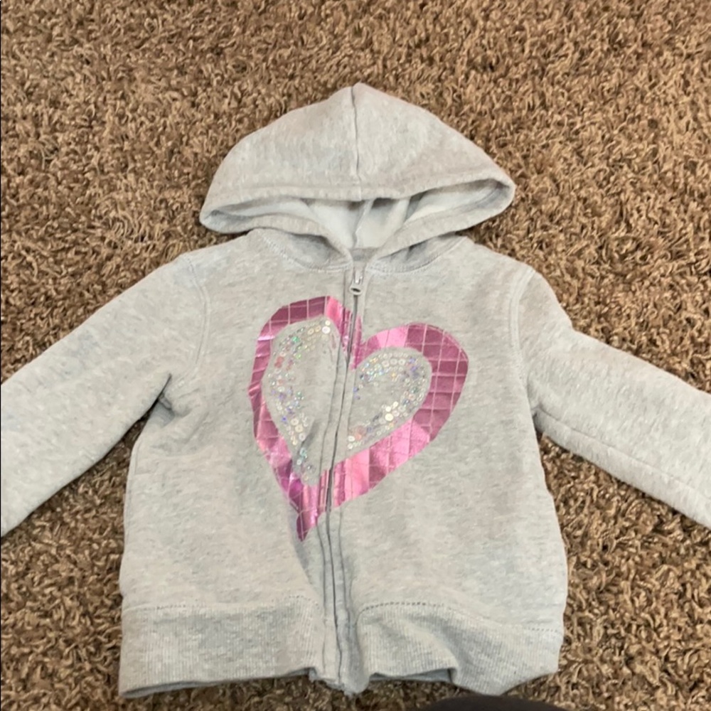 Toddler zip up hoodie
